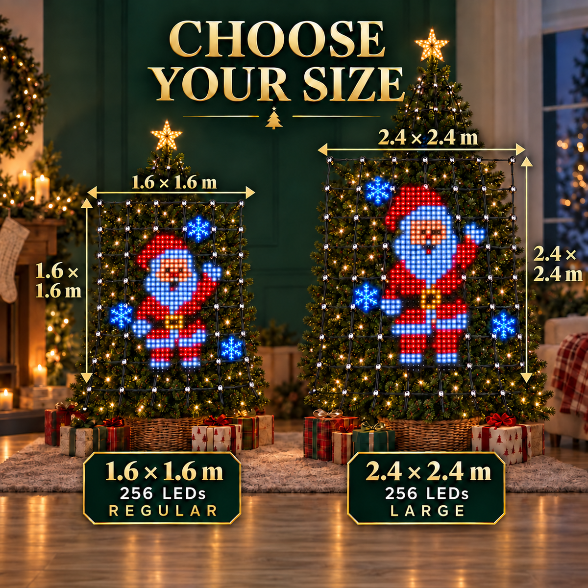 Starling Lights™ — App-Controlled Animated Tree Lights